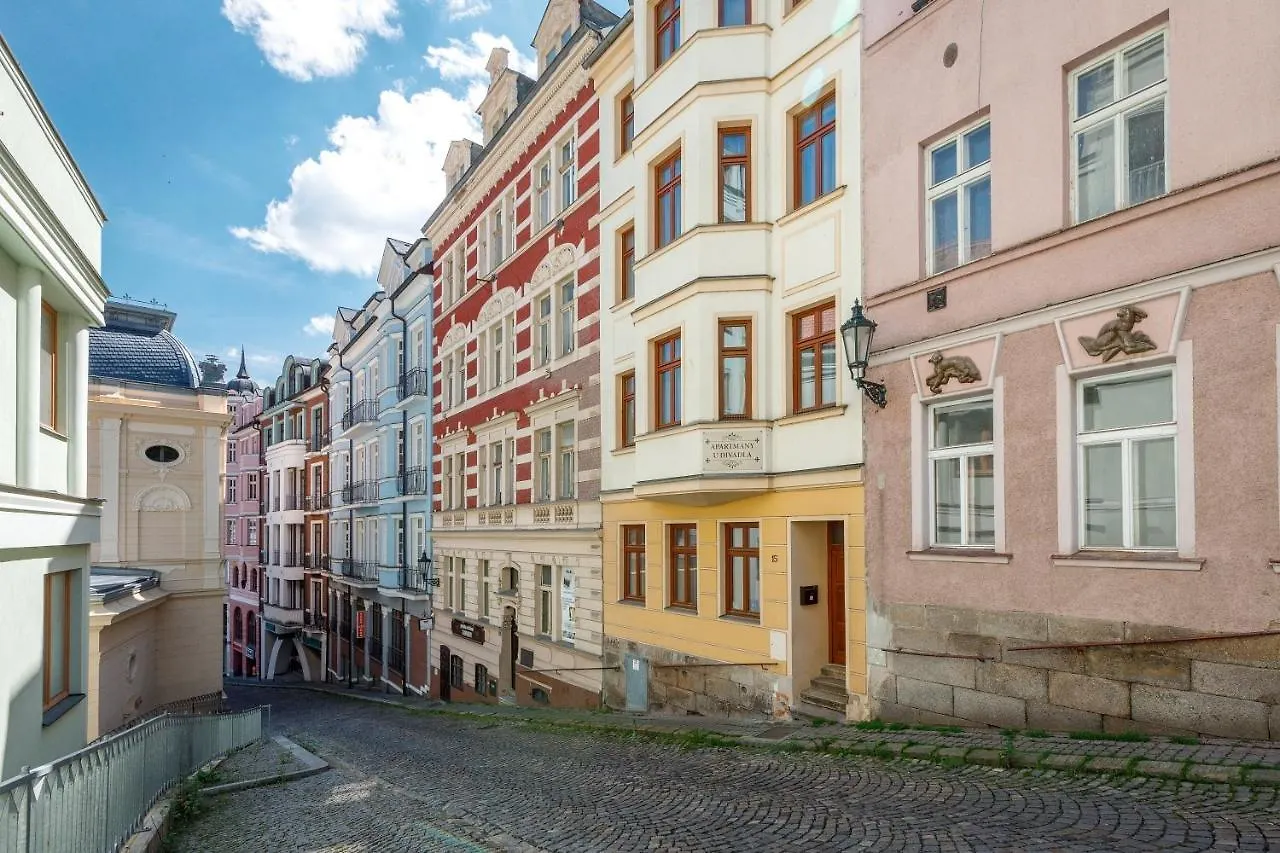 Apartmany U Divadla location